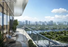 <b>部门户型通过层层退台设成约700平方米星空天台</b>